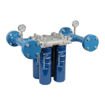 Cabeçote para Instalação em Linha Donaldson 9180-L com Capacidade de 04 Elementos Filtrantes 946LPM
