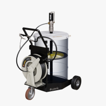 Unidade Móvel Pneumática para Graxa com Comando Carretel e 10 mts de Mangueira Lubmix MIX-9220-CGC Ø 1/4"