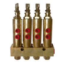 Injetor Linha Simples Lincoln K1063 4 Saídas 3-8Pol NPT