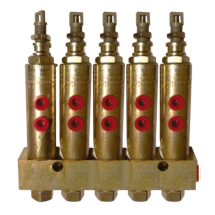 Injetor Linha Simples Lincoln K1064 5 Saídas 3-8Pol NPT