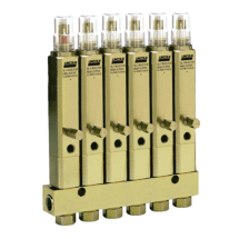 Injetor Linha Simples Lincoln K1070 6 Saídas 3-8Pol 840PSI