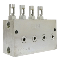 Distribuidor Linha Dupla SKF K1082 8 Saídas 1-8Pol NPT