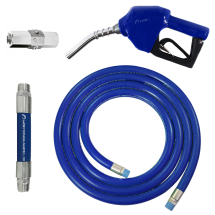 Conjunto para Abastecimento Lubmix MIX-CA2C-AZ com Mangote Válvula Breakaway Mangueira e Bico Automático