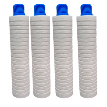 Elemento Filtrante Foguetinho Lubmix Rosca 1 Pol Kit 4 Peças MIX-1006KIT