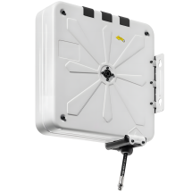 Carretel Automático Blindado Ecodora para Ar e Água com Mangueira de 15 metros 1/2" Ideal para Fixar no Teto ou Parede MIX-44011 