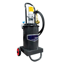 Propulsora Pneumática de Alta Pressão com Reservatório de 12kg e Comando para Graxa Lubmix MIX-50001