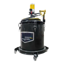 Propulsora Pneumática de Alta Pressão com Reservatório de 30kg e Comando Para Graxa Lubmix MIX-50002