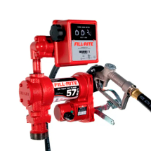 Estação Abastecimento Elétrica de 24V,  Com Medidor Mecânico, Bico Manual Com ø 3/4” e Vazão de 57 L/min - MIX-50092