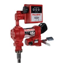 Kit de Abastecimento Elétrico Fill-Rite 12V com Motor ATEX, Medidor Mecânico de 3 dígitos e Vazão de 57 L/min MIX-50107