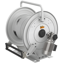 Carretel de Retração Elétrica Ecodora 1" para Água e Óleo Compatível com Mangueira de 30m Ideal para Uso Industrial MIX-564E2420