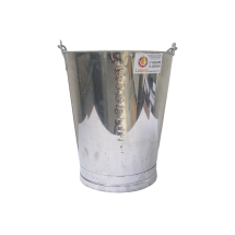 Balde Graduado INOX sem bico 10L Lubmix MIX-BG10