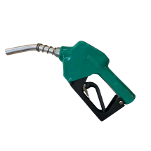 Bico Automático Magnético para Abastecimento de Combustíveis Lubmix MIX-BI12-VD-MAG Verde Entrada 3/4", Ponteira 1/2", Vazão 75 L/min, para Diesel, Gasolina e Etanol