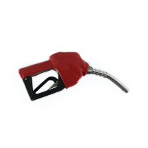 Bico Automático para Abastecimento de Combustíveis Lubmix MIX-BI12-VM Vermelho Entrada 3/4", Ponteira 1/2", Vazão 75 L/min, Acionamento por Pressão para Diesel, Gasolina e Etanol