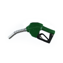 Bico Automático para Abastecimento de Combustíveis Lubmix MIX-BI34-VD Verde Entrada 3/4", Ponteira 3/4", Vazão 75 L/min, Acionamento por Pressão para Diesel, Gasolina e Etanol