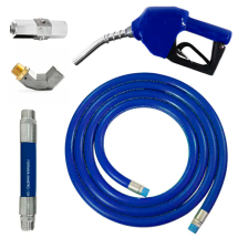 Conjunto para Abastecimento Lubmix MIX-CA3C-AZ com Mangote Válvula Breakaway Mangueira Junta Giratória e Bico Automático