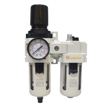 Lubrefil de Ø 3/4" NPT Conjunto Preparador de Ar Lubmix MIX-LUBRI-34 4000LPM