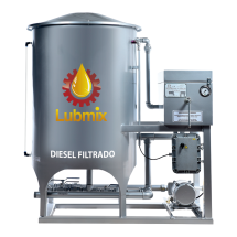 Filtro Prensa Simples Diesel Lubmix MIX-SF6000 Reservatório 500 Lts 6000 L/Hr