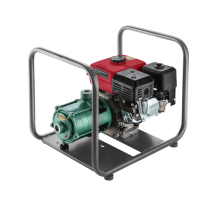 Motobomba Partida Manual para Água Branco B4T-712 Multiestágio 9,5 m3/h Motor 5,5CV Sucção 1Pol Recalque 1Pol