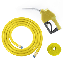 Kit Abastecimento OPW Bico Automático 11BP com Protetor Anti Respingo e Mangueira Ø 3/4" 5m Lubmix Terminal Latão 1F 1G MOW-KBP-CL-AM