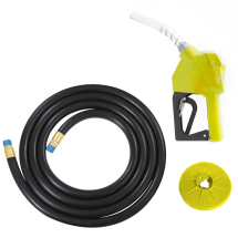 Kit Abastecimento OPW Bico Automático 11BP com Protetor Anti Respingo e Mangueira Ø 3/4" 5m Lubmix Terminal Latão 1F 1G MOW-KBP-PTL-AM