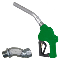 Kit Abastecimento OPW Bico Automático 7HL Ponteira Longa com União Giratória Ø 1" NPT MOW-KHL-UG-VD