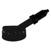 Tampa com Bico Médio Preto Trico Ø 1/2" MLP-5505