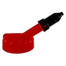 Tampa com Bico Médio Vermelho Trico Ø 1/2" MLP-5502