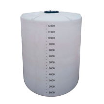 Tanque Cilíndrico Vertical de Fundo Plano Lubmix MIX-RCV12000 Capacidade 12.000 Litros em Polietileno