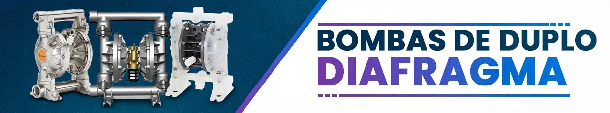 Bombas de duplo diafragma Bombas de duplo diafragma