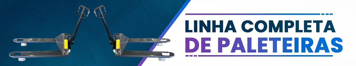 Linha completa de paleteiras Linha completa de paleteiras