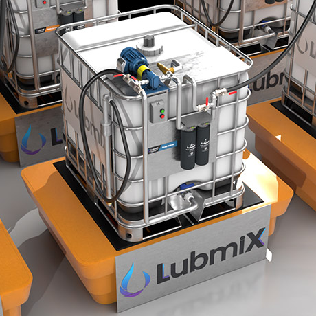 Projeto de lubrificação para equipamentos pesados linha amarela Lubmix